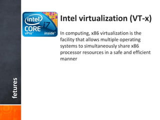 Intel Processor Virtualization intel Processor i7, xeon | PDF