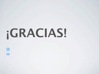 ¡GRACIAS!
 
