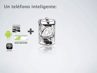 Un teléfono inteligente:




          +
 