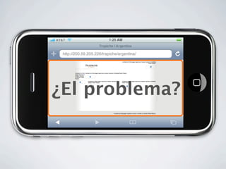 ¿El problema?
 