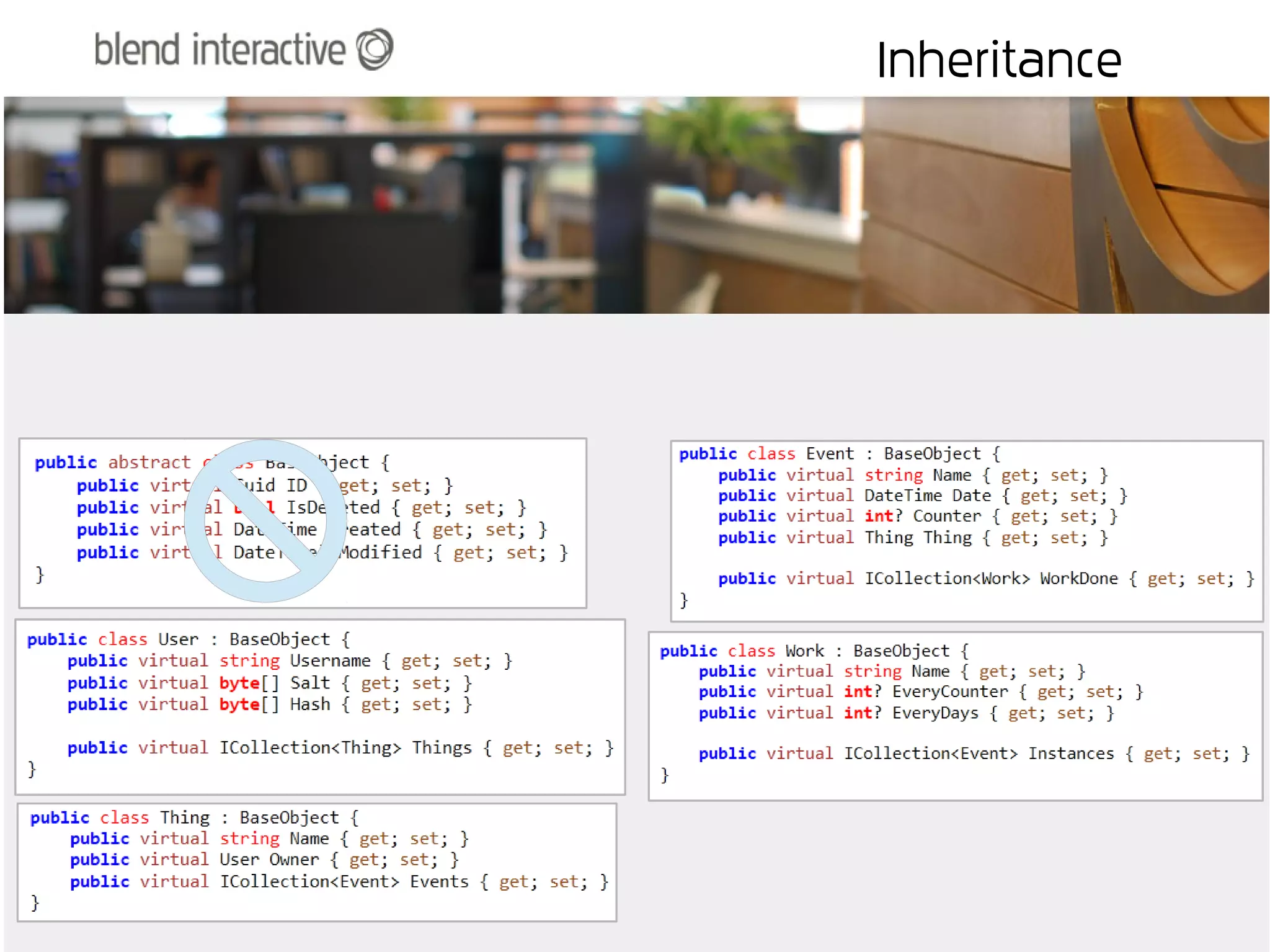 Inheritance
 