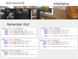 Inheritance




Remember this?
 