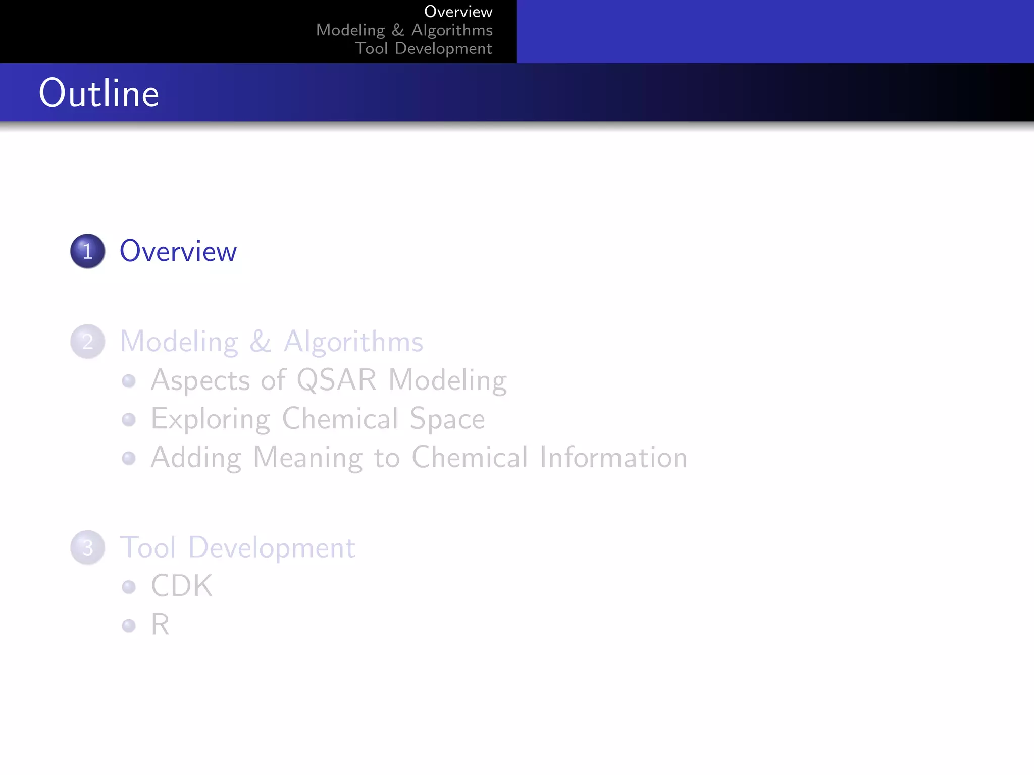 Chemical Spaces: Modeling, Exploration & Understanding