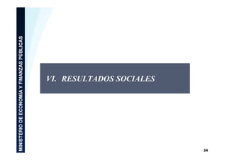VI. RESULTADOS SOCIALES

24

 