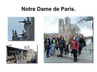 Notre Dame de Paris.
 