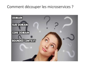 Comment découper les microservices ?
 