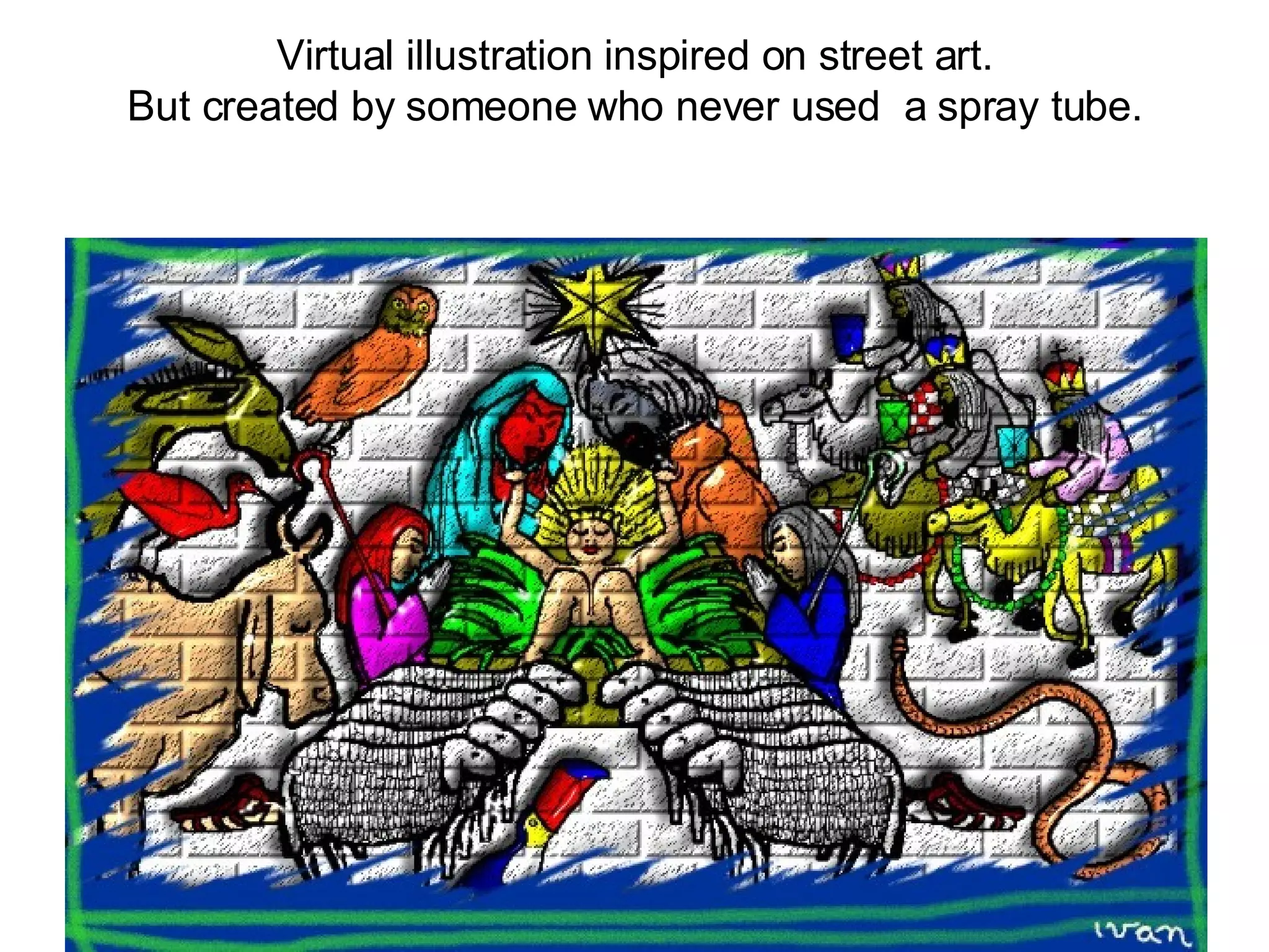 Ms paint how to create a christmas card ppt