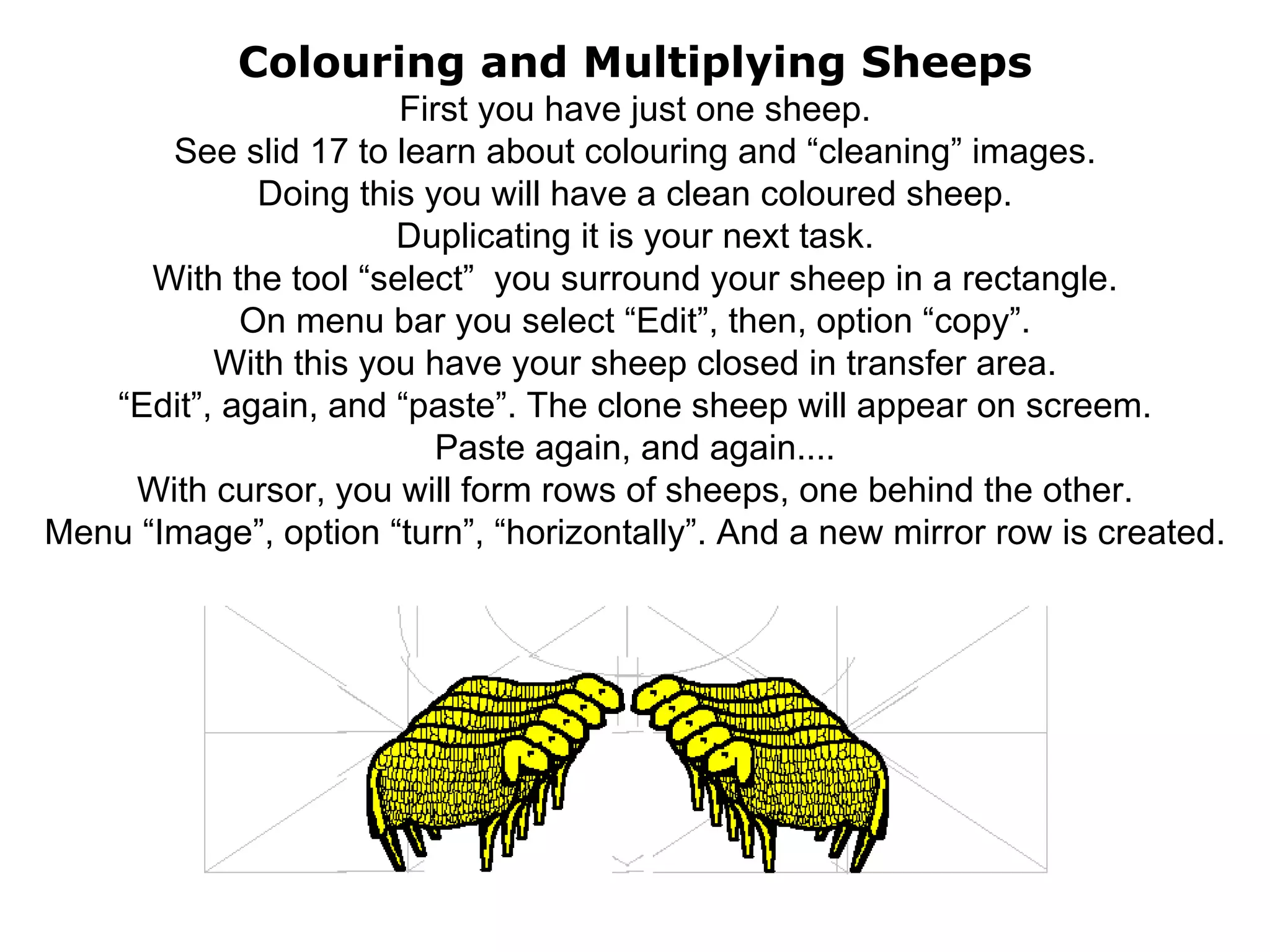 Ms paint how to create a christmas card ppt