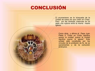 Directorio para la aplicación de los principios y normas sobre el ecumenismo .Pontificio Consejo para la Promociòn de la Unidad de los cristianosRoma, 25 de marzo de 1993