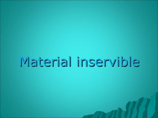 Material inservible 