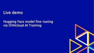 Fine tune and deploy Hugging Face NLP models | PPTX