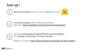 Fine tune and deploy Hugging Face NLP models | PPTX