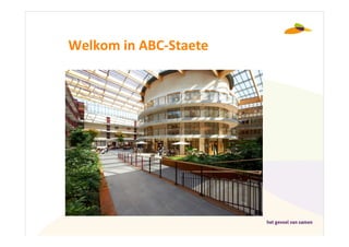 Welkom in ABC-Staete
 