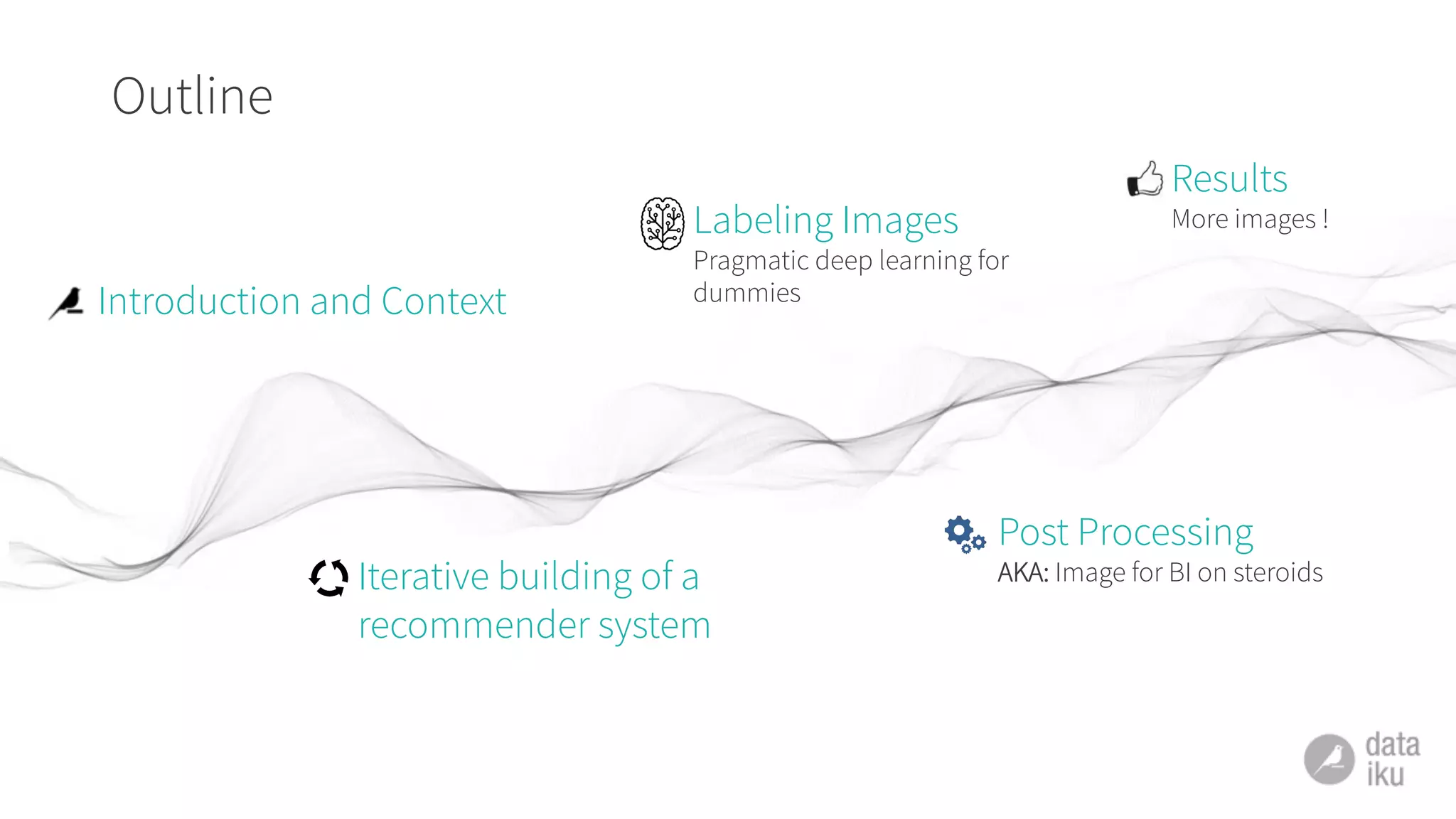 Pragmatic deep learning for image labelling
