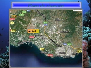 Plano de situación  Motril 