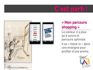 SIEC lab : projet "Mon parcours shopping"