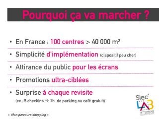 SIEC lab : projet "Mon parcours shopping"