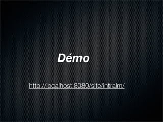 Nuxeo WebEngine : Etude de cas