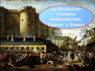 La Revolución Francesa Antecedentes, Causas  y Etapas 