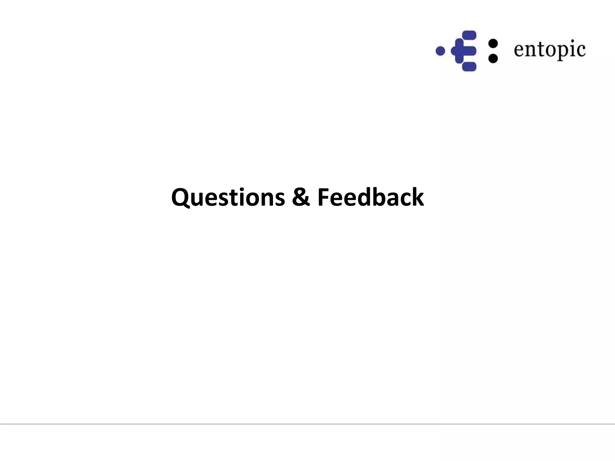 Questions & Feedback