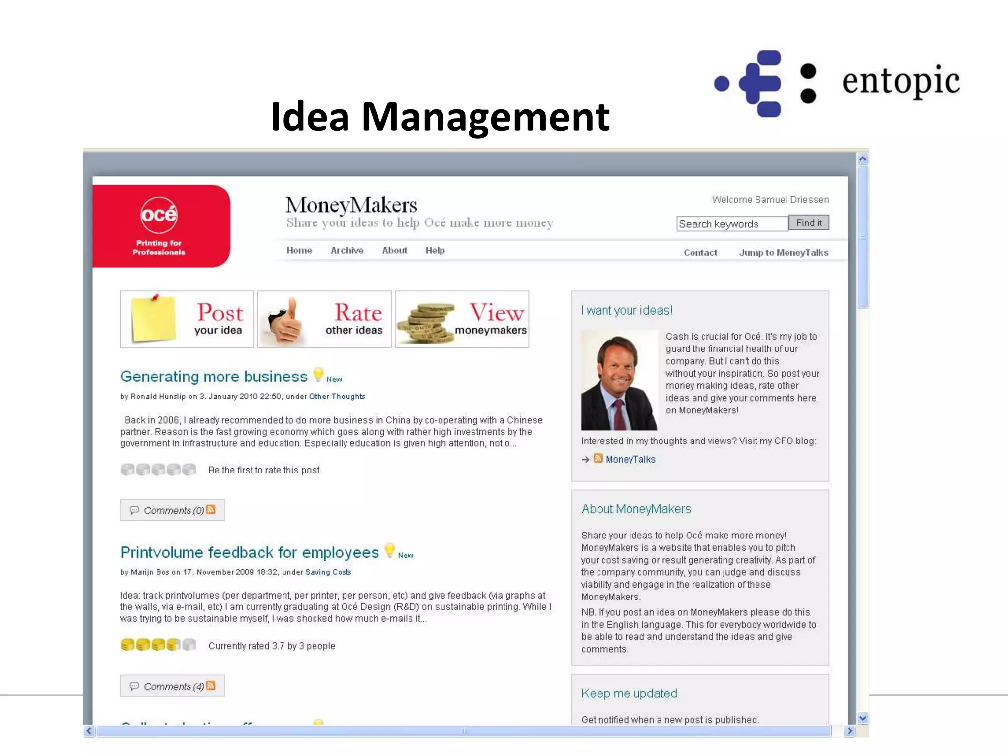 Idea Management