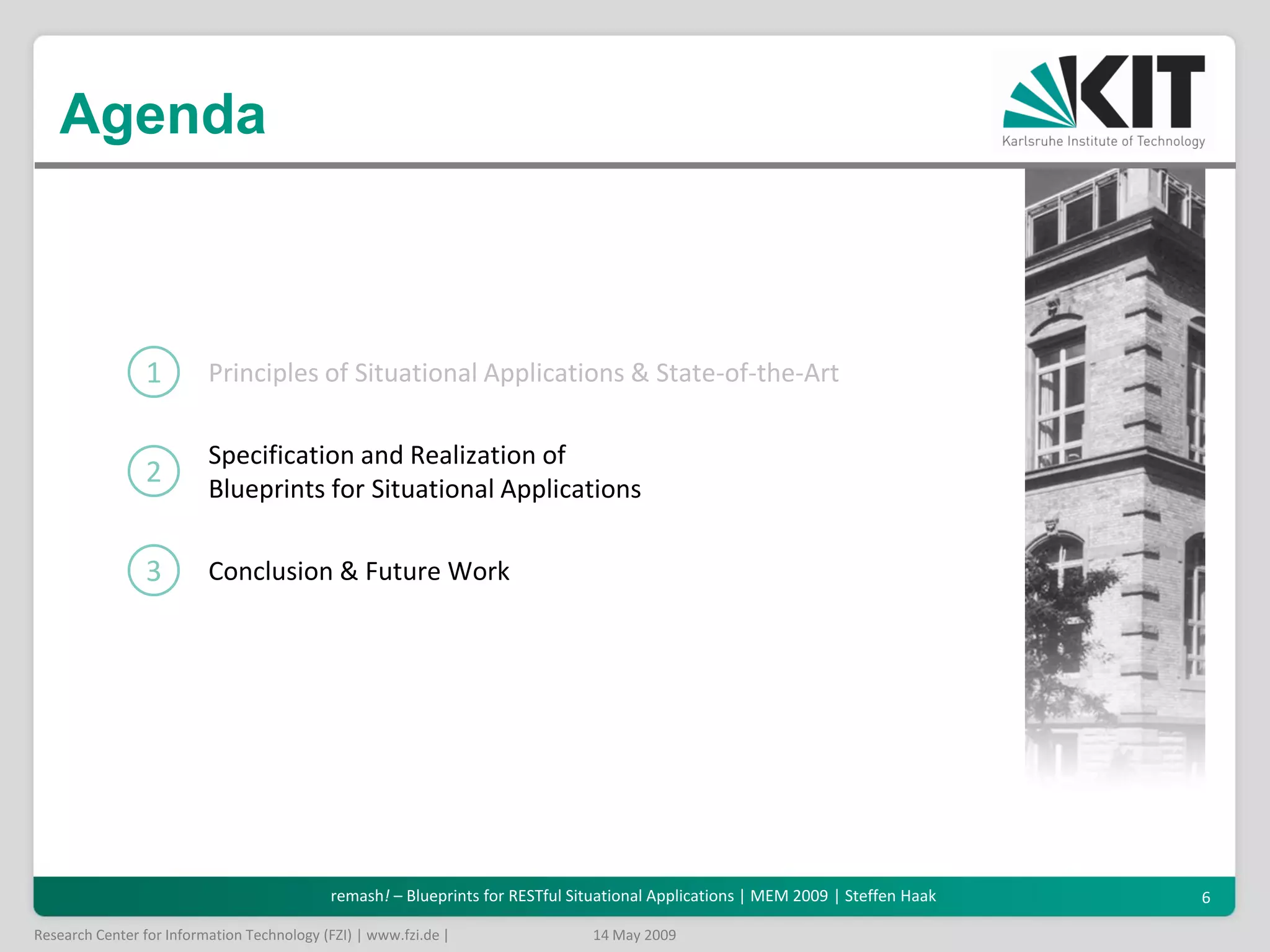 remash! - Blueprints for RESTfulSituational Applications