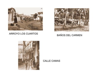 ARROYO LOS CUARTOS
                             BAÑOS DEL CARMEN




                     CALLE CAMAS
 