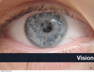 Vision
                            28
martedì 29 marzo 2011
 