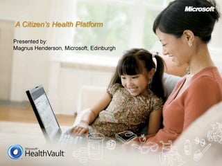 Microsoft Health Vault
