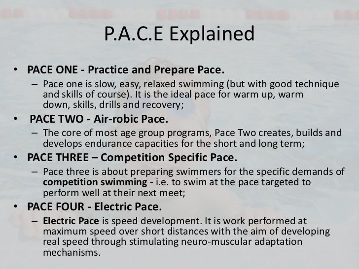 australian swimming coaches and teachers association convention prese swim pace chart