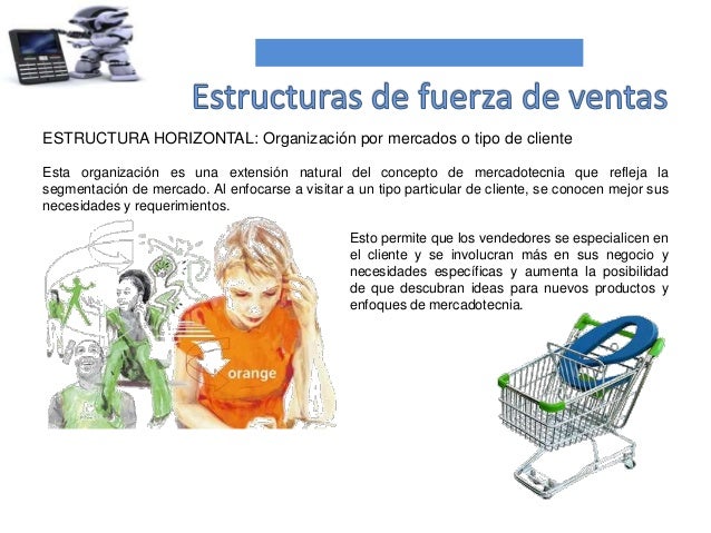 estructura y org de la fuerza de ventas