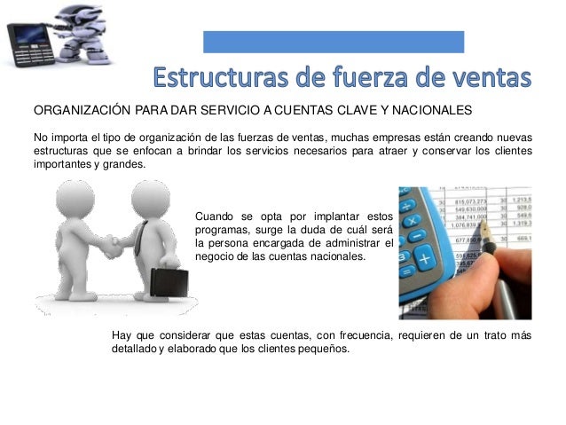 estructura y org de la fuerza de ventas