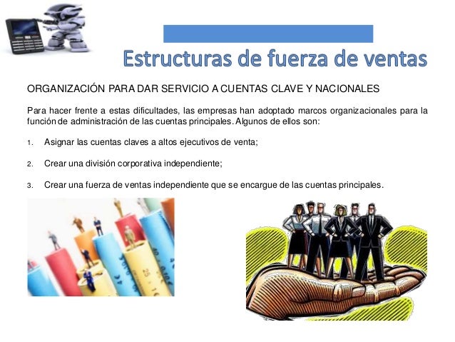estructura y org de la fuerza de ventas