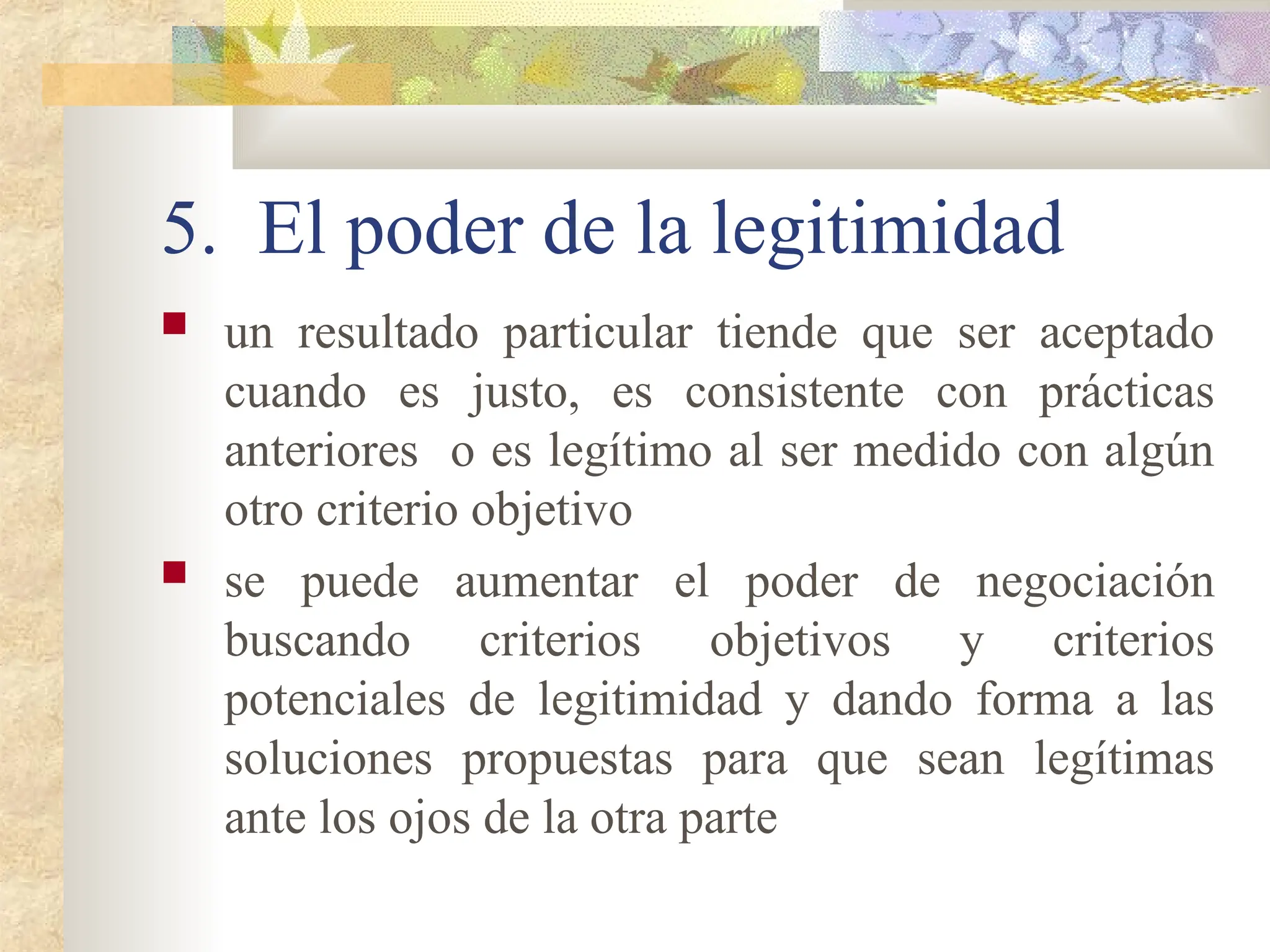 Manejo de conflictos, Liderazgo y gestión empresarial. | PPT