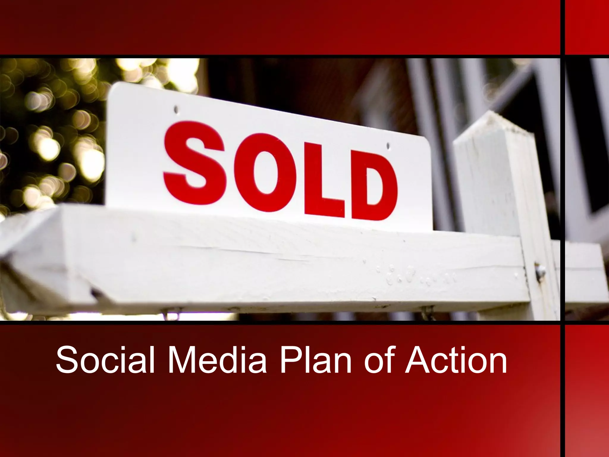 Social Media Plan of Action 
