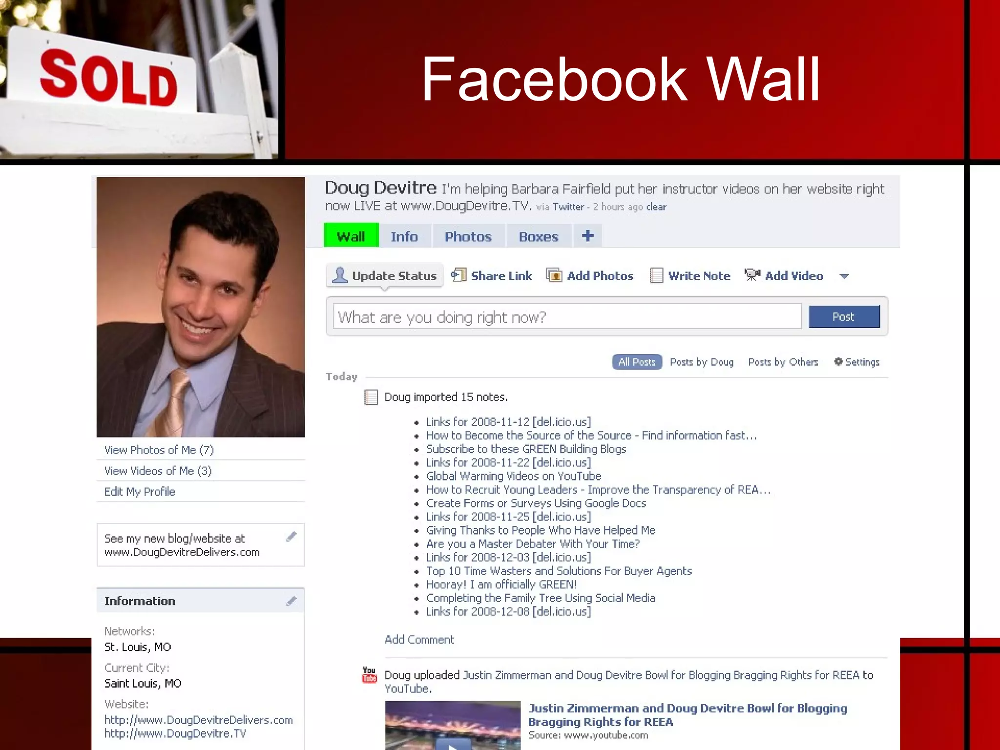Facebook Wall 