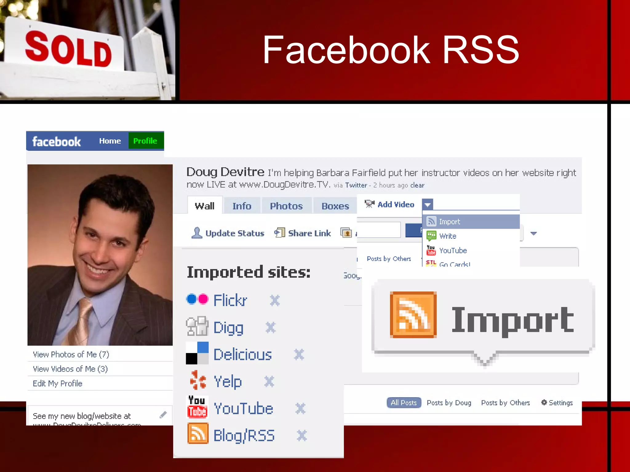 Facebook RSS 