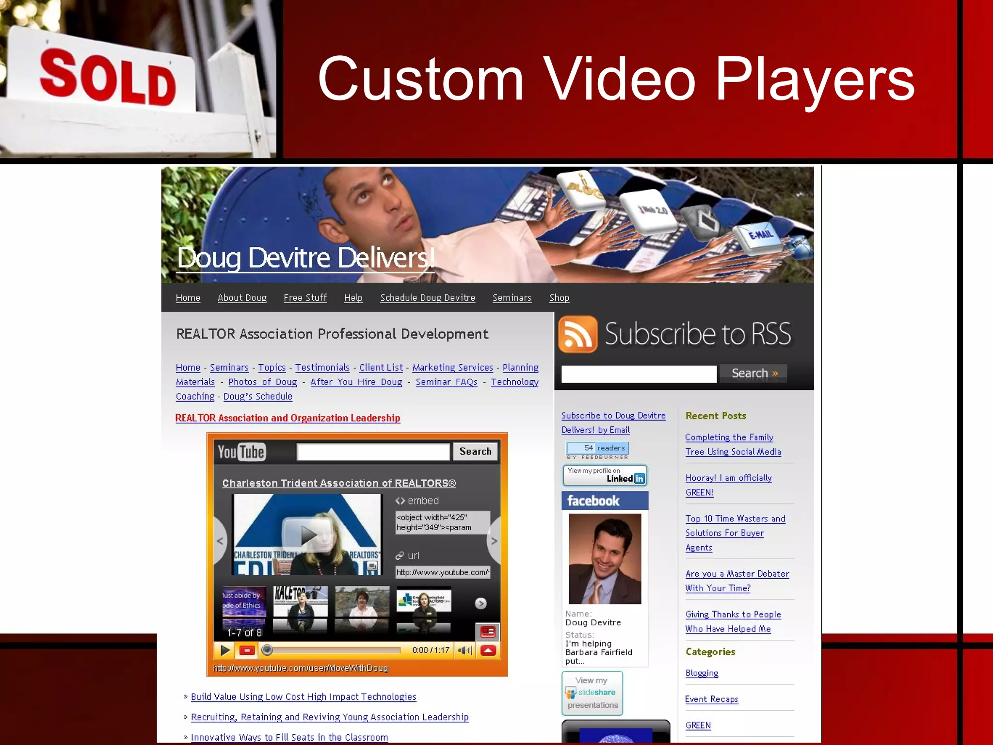 Custom Video Players 