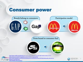 We need an
innovative

toolbox
that follows
consumer

8

 