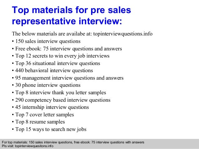 pre screening interview questions and answers