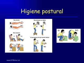 Higiene postural 