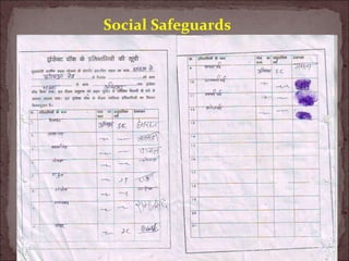 Social Safeguards
 