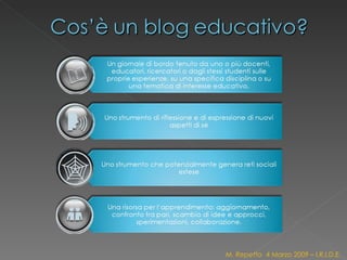 M. Repetto  4 Marzo 2009 – I.R.I.D.E. 