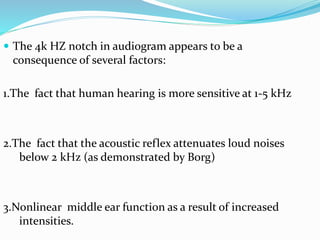 Presbycusis and noise induced hearing loss | PPTX
