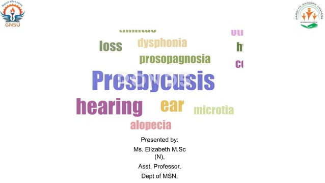 Presbycusis PPT