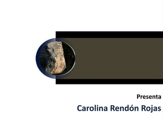 Presenta
Carolina Rendón Rojas
 