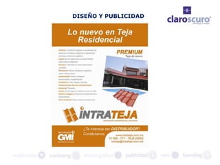 DISEÑO Y PUBLICIDAD
 
