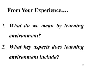 Preschool Classroom Management and Learning Environment [Repaired].pptx