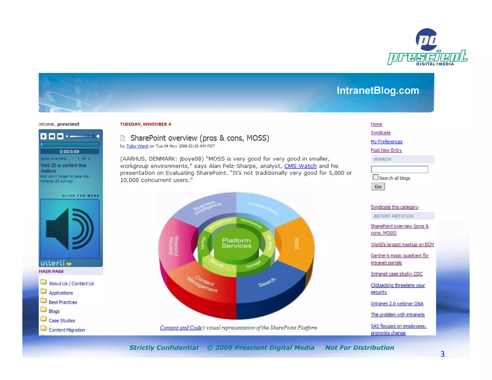 Strictly Confidential   © 2009 Prescient Digital Media   Not For Distribution
                                                                                33+
 