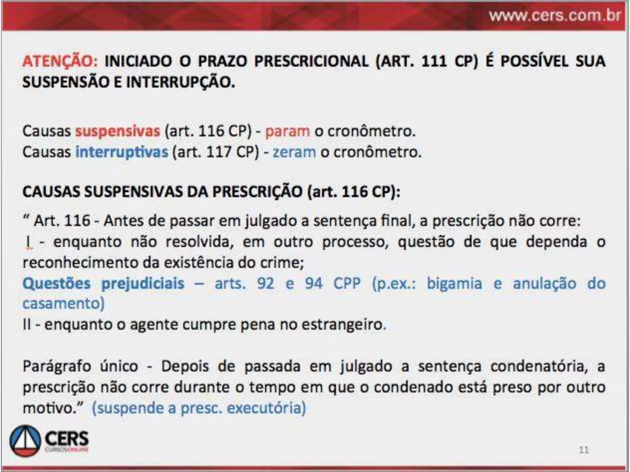 Prescrição codigo penal rogerio sanches revisão 29set 2013